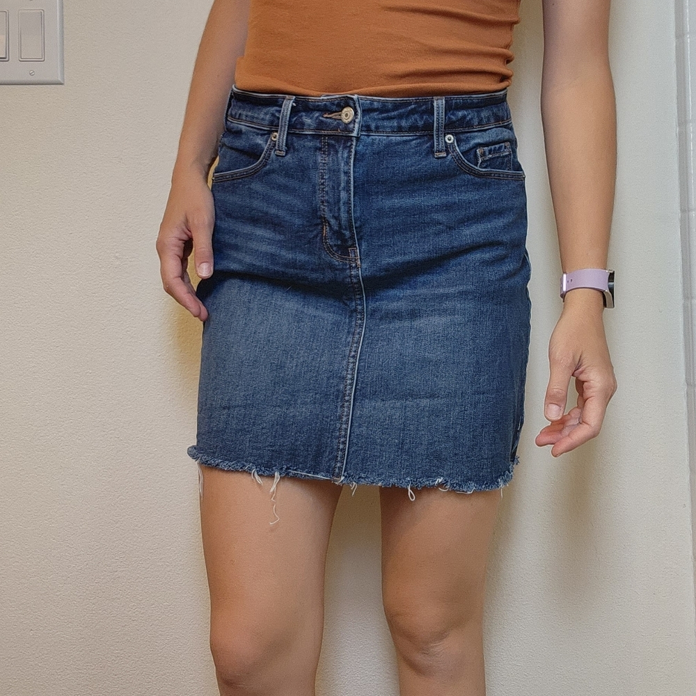 Denim Old Navy Skirt